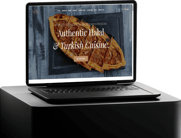 Custom Restaurant Website with Online Table Booking and Digital Menu Display